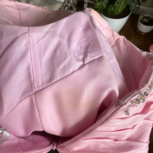 Pink Ombre Tony Bowls Dress - Picture 9 of 9